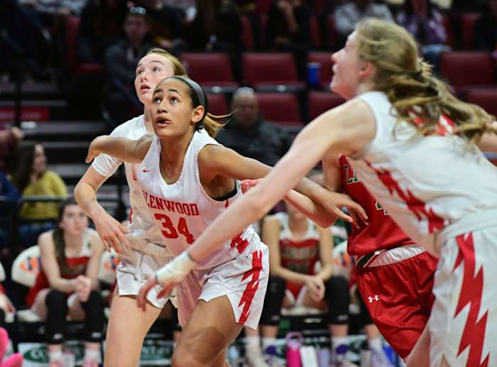 Lincoln Chatham Glenwood Illinois 3A girls basketball championship March 2 2024 Tim Vizer 26348